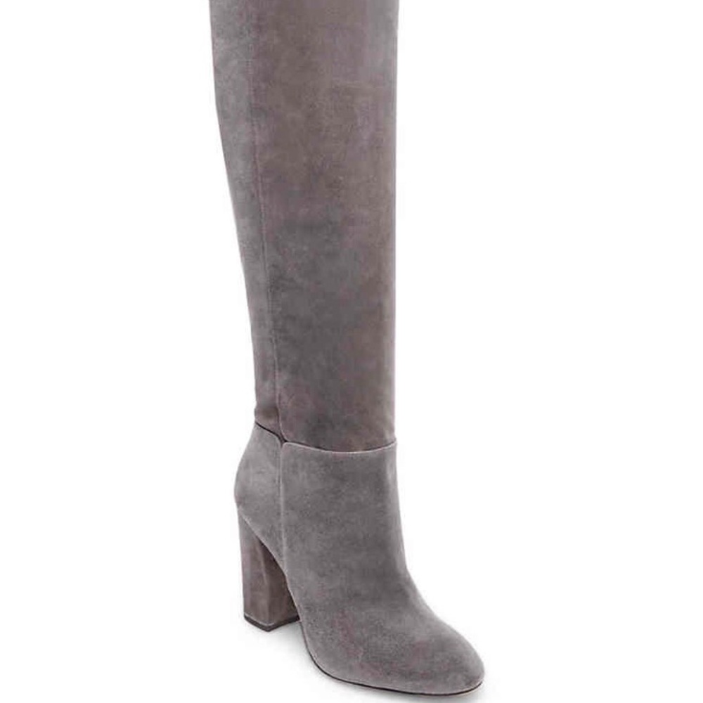 Steven by Steven Madden Tarayn Grey Boots Sz 9.5 - Picture 1 of 8